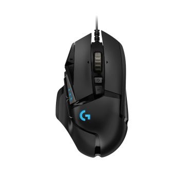 MOUSE USB OPTICAL G502 HERO/BLACK 910-005471 LOGITECH