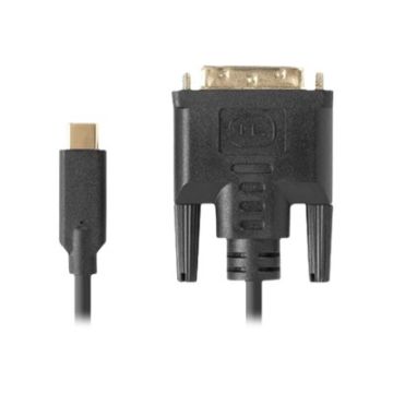LANBERG Cable USB-C->DVI-D 24+1 M/M 3m