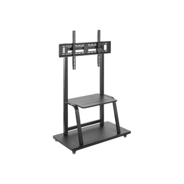 GEMBIRD TV floor stand with caster wheel