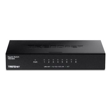 TRENDNET 8-Port Gigabit Switch /w metal