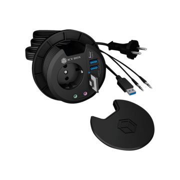 ICY BOX IB-HUB1430-CR 4x USB 3.0 Type-A