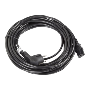 Lanberg CEE 7/7 to IEC 320 C13 Power Cord CA-C13C-11CC-0100-BK