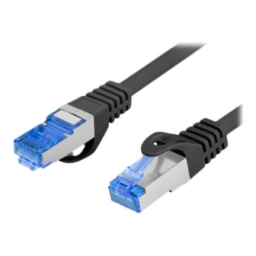 Lanberg Patchcord Cat.6A S/FTP LSZH CCA PCF6A-10CC-0200-BK 2 m