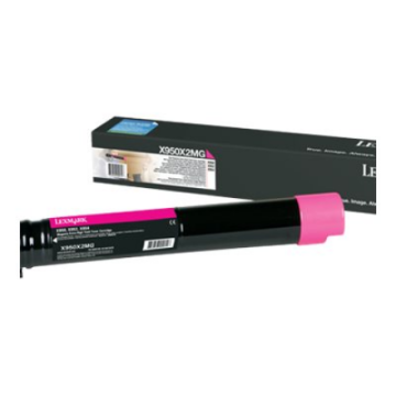 Lexmark X950X2MG X95x Magenta Extra High Yield Toner Cartridge (22K)