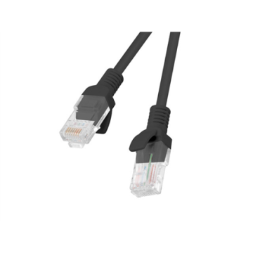 Lanberg Patchcord CAT.5E UTP 1.5M fluke passed 10-pack, Black PCU5-20CC-0150-BK