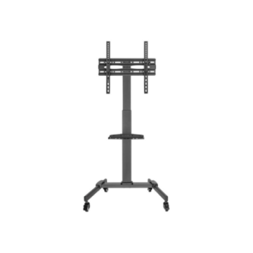Goobay Floor stand TV Presentation Stand Basic, Size L Height adjustment 37-70"