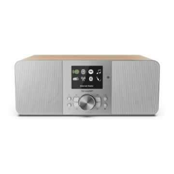 Sharp DR-I740(GY) Lisbon Stereo Smart Radio (Internet