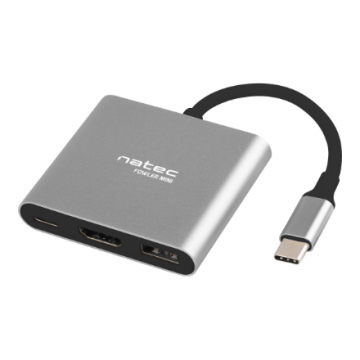 Natec Multi-Port Adapter, Fowler, USB-C, HDMI, USB 3.0 USB-C NMP-1607 USB Type-C