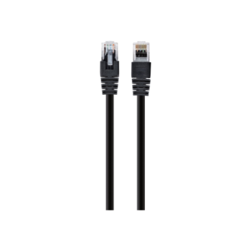 Cablexpert Patch cord UTP Black RJ45