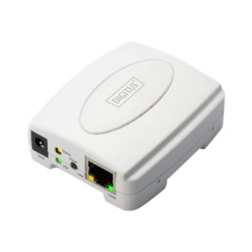 Digitus USB Print Server, 1-Port 1x RJ45, 1x USB A, USB 2.0 DN-13003-2
