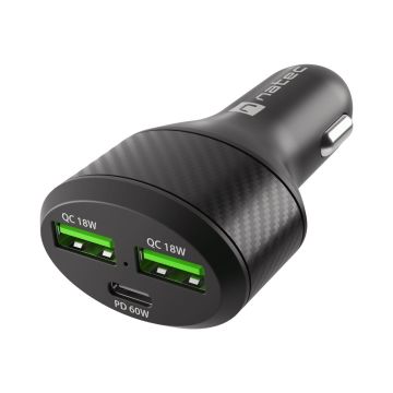 NATEC Car charger Coney PD 3.0 84W QC3.0