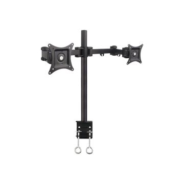 TECHLY 301740 Double twin desk arm
