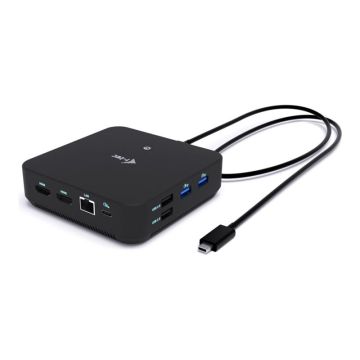 I-TEC USB-C DP Dual HDMI DS + Charger