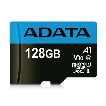 MEMORY MICRO SDXC 128GB W/AD./AUSDX128GUICL10A1-RA1 ADATA