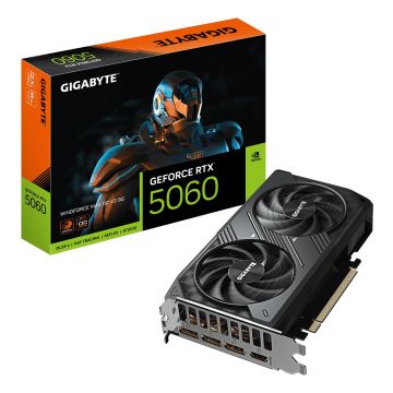 Graphics Card GIGABYTE NVIDIA GeForce RTX 5060 GDDR7 8GB