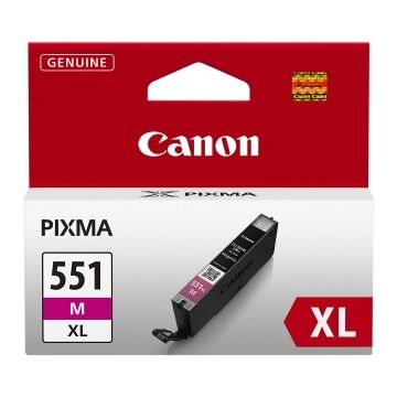 Canon CLI-551XL M (6445B001) Rašalinė kasetė, Purpurinė