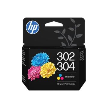 HP 302/304 Tri-color Original Ink Crtg
