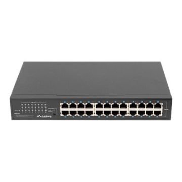 LANBERG switch rack 19inch 24-port 1GB