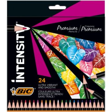 Bic Spalvoti pieštukai Intensity 24 spalvų rinkinys 967823