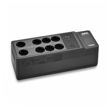 Apc Back-ups, 500va/300w Floor/wall Mount, 230v, 8X Cee 7/3 Schuko Outlets, Usb