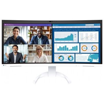 Eizo Ev3450x 34.1" IPS 16:9 2440x1440 Curved Usb-c/94w RJ45 Cam (white)