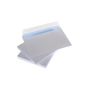 Vokai C5 162x229 mm su nuplėšiama juostele, balti, 50 vnt.
