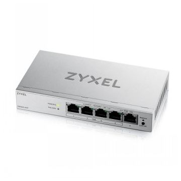 Zyxel Networks Gs1200-5hp V3, 5 Port Gigabit Poe+ Webmanaged Desktop Switch, 4X