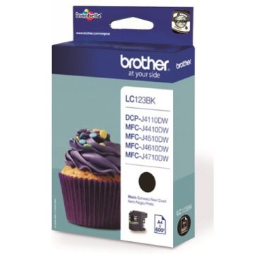 Brother Lc-123bk Toner Black 600P