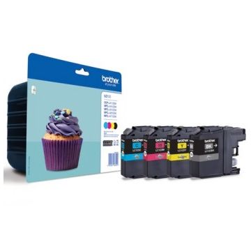 Brother Value Pack (lc-123 Bk/c/m/y)