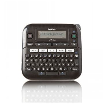 Brother Pt-d210vp Desktop Label Thermo Printer, 20mm/sec + Case
