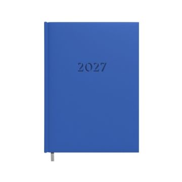 Darbo knyga-kalendorius 2027m. A5 mėlyna sp.