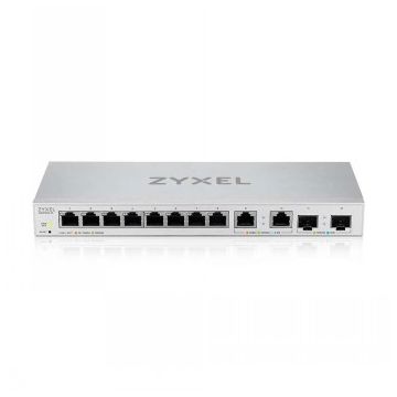 Zyxel Networks Xgs1210-12 V2, 12-port Gigabit Webmanaged Desktop Switch With 8