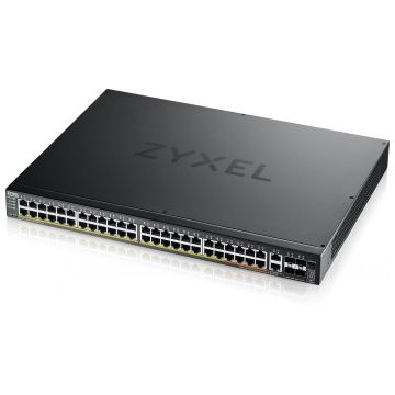 Zyxel Networks Xgs2220-54fp, L3 Access Switch, 960W Poe, 40xpoe+/10xpoe++,
