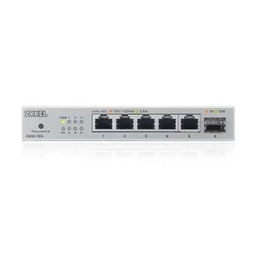 Zyxel Networks XMG-105 5 Ports 2,5g + 1 Sfp+ Multigig Unmanaged Desktop Switch