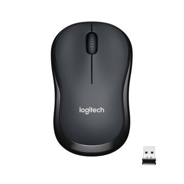 MOUSE USB OPTICAL WRL M220/SILENT B/G 910-004878 LOGITECH