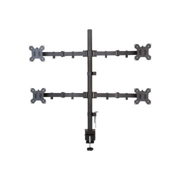 TECHLY 027521 Quadruple desk monitor arm