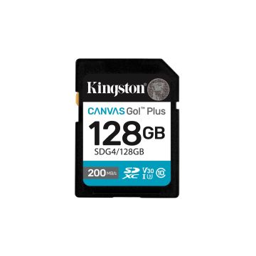 MEMORY SDXC 128GB UHS-I/SDG4/128GB KINGSTON