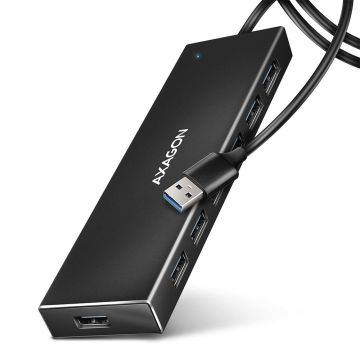 I/O HUB USB3.2 7PORT FLAT/1M HUE-F7A AXAGON