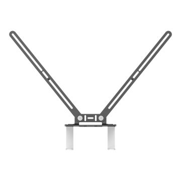 LOGI TV Mount For Video Bars White