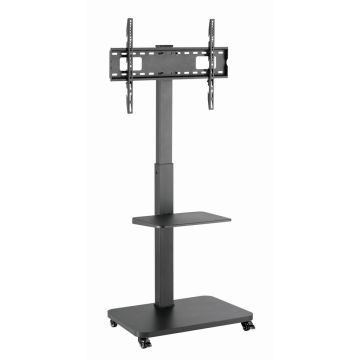 TV SET ACC FLOOR STAND 37-75"/BLACK TVS-75S-02 GEMBIRD