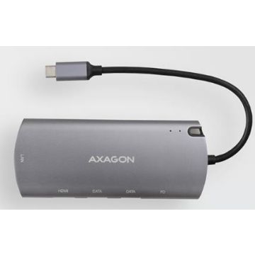 I/O HUB USB-C 6IN1 SATA M.2/0.18M HMC-6M2 AXAGON