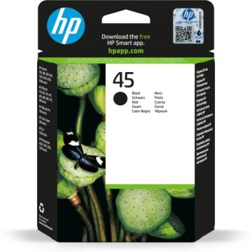 HP 45 (51645AE) Rašalinė kasetė, Juoda