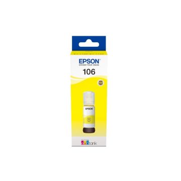 Epson 106 EcoTank (C13T00R440) Rašalo papildymo buteliukas, Geltona
