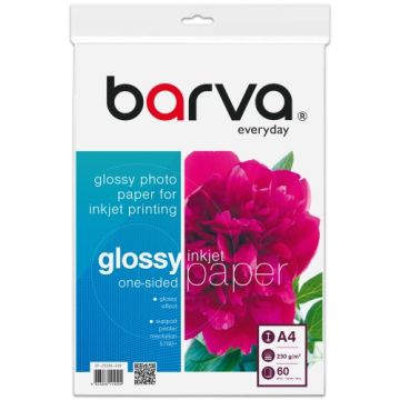 Fotopopierius Barva (IP-CE230-229) Everyday blizgus 230 g/m², A4, 60 lapu