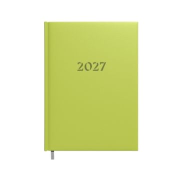 Darbo knyga-kalendorius 2027m. A5 šv.žalia sp.