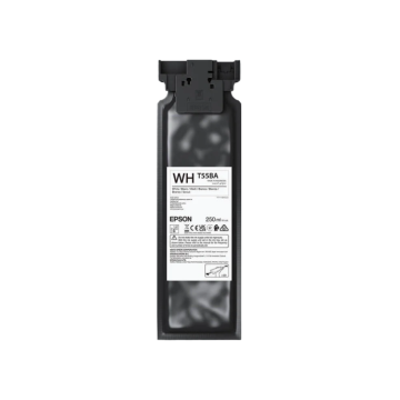 Epson UltraChrome DG2 T55BA (C13T55BA00) 250 ml Rašalinė kasetė, Balta