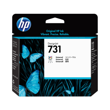 HP 731 (P2V27A) DesignJet spausdinimo galvutė, CMY, Grey, Matte black, Photo black