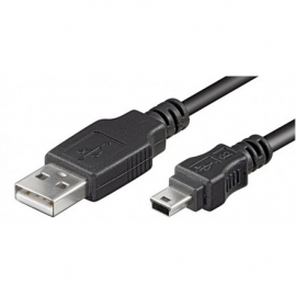 Logilink USB MINI-B 5-pin 180 Cert 1.8m Mini-USB B