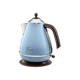 Delonghi Kettle KBOV 2001.AZ Standard 2000 W 1.7 L Stainless steel 360° rotational base Azure