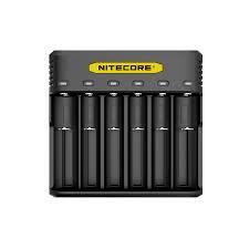 BATTERY CHARGER 6-SLOT/Q6 QIUCK CHARGER NITECORE